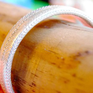 Rechteckig Massiv Armband 9,5 x 3 mm Schlangenkette 19,5 cm Silber Schlicht