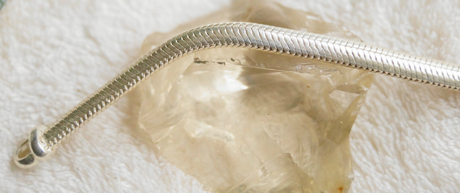 925er Silber Armband 19,5 cm Halbrund 5,5 x4 mm Schlangenkette Armkette Schlicht – Bild 6