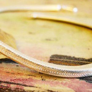 Massiv Handarbeit Glanz Eckig 5,3 x 5,3mm Schlangenkette 44 cm Silber Halskette